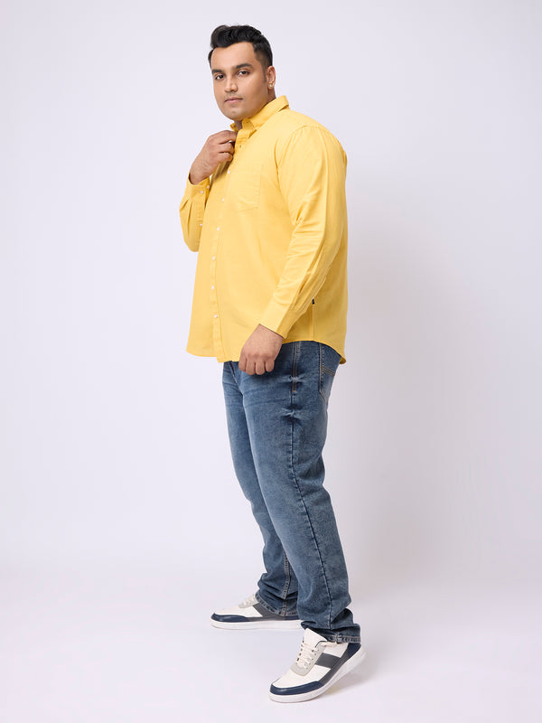 BREZZY SOLID FULL SLEEVE SHIRT | XL-7XL