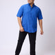 Plus Size BREZZY SOLID HALF SLEEVE SHIRT | XL-7XL