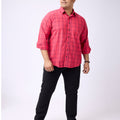 PLUS SIZE MEN NAUTICAL CHECK FULL SLEEVE SHIRTS | XL-7XL
