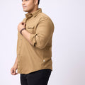 Plus Size DOUBLE POCKET RIDER SHIRT | XL-7XL