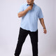 Plus Size BREZZY SOLID HALF SLEEVE SHIRT | XL-7XL