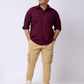 Plus Size DOUBLE POCKET RIDER SHIRT | XL-7XL