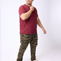 Plus Size AIR FLEX SOLID STRUCTURE T-SHIRT | XL-7XL