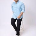 Plus Size STRETCH DENIM SHIRT | XL-7XL