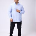 Plus Size NAUTICAL STRIPE _x000B_FIL-COUPE SHIRT | XL-7XL