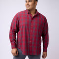 PLUS SIZE MEN CHECK SHIRT| XL-7XL