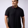 Plus Size SOLID NAUTICAL POLO T-SHIRT | XL-7XL