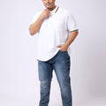 Plus Size SOLID NAUTICAL POLO T-SHIRT | XL-7XL