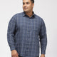 PLUS SIZE GIZA COTTON CHECK SHIRTS FOR MEN | XL-7XL