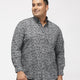 PLUS SIZE PRINTED DITSY FLORAL PREMIUM SHIRT FOR MEN | XL-7XL
