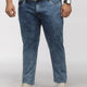 PLUS SIZE MEN KELVIN FZACH WASH STRECH JEANS | XL-7XL