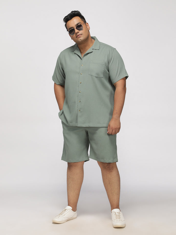 PLUS SIZE LOUNGE CO-ORD SET SHORT FOR MEN | XL-7XL