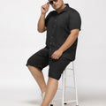 PLUS SIZE LOUNGE CO-ORD SET SHORT FOR MEN | XL-7XL