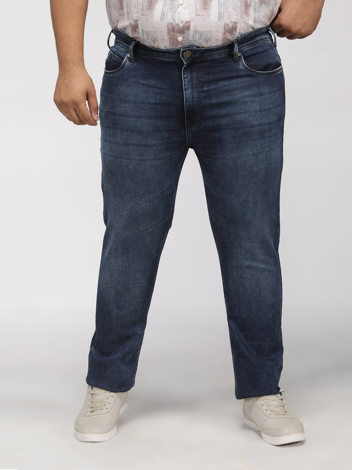 PLUS SIZE ZACH FIT VINTAGE WASH STRETCH JEANS FOR MEN | XL-7XL