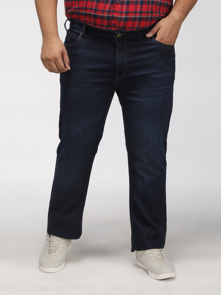 PLUS SIZE ZACH FIT DARK WASH STRETCH JEANS FOR MEN | XL-7XL