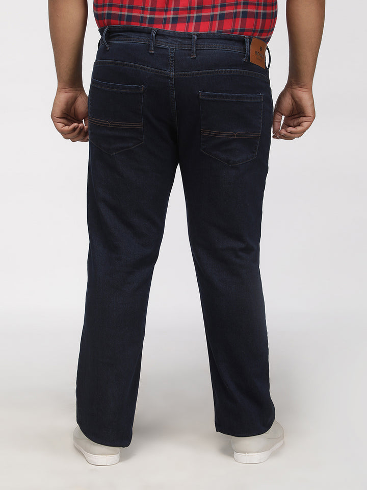 PLUS SIZE MEN ZACH FIT BLACK STRECH JEANS | XL-7XL