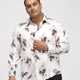 PLUS SIZE PRINTED GIZA SATIN PARTY SHIRT FOR MEN | XL-7XL