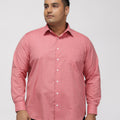PLUS SIZE SOLID STRUCTURE EASY PRESS SMART CASUAL SHIRT FOR MEN | XL-7XL