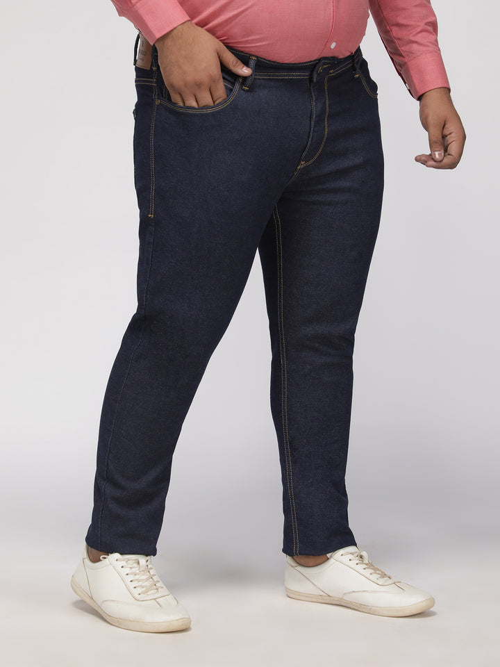 PLUS SIZE ZACH FIT DRY DENIM STRETCH JEANS FOR MEN | XL-7XL