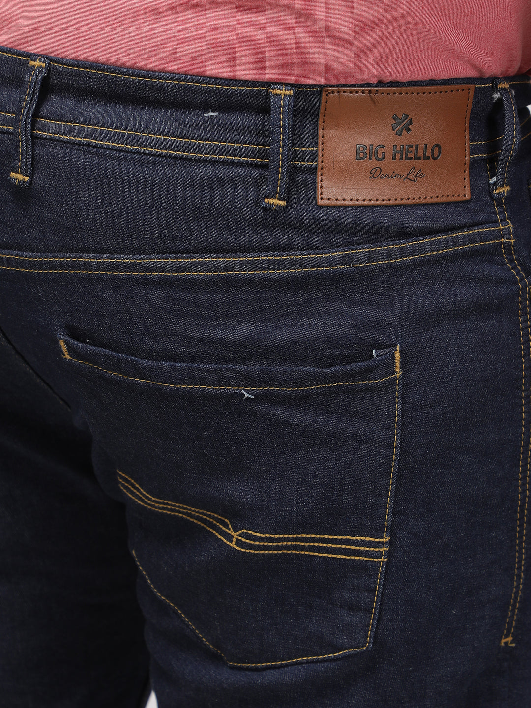 PLUS SIZE ZACH FIT DRY DENIM STRETCH JEANS FOR MEN | XL-7XL