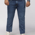 PLUS SIZE MEN’S STRETCHABLE KEVIN FIT JEANS – DARK CLOUD BLUE WASH | XL-7XL