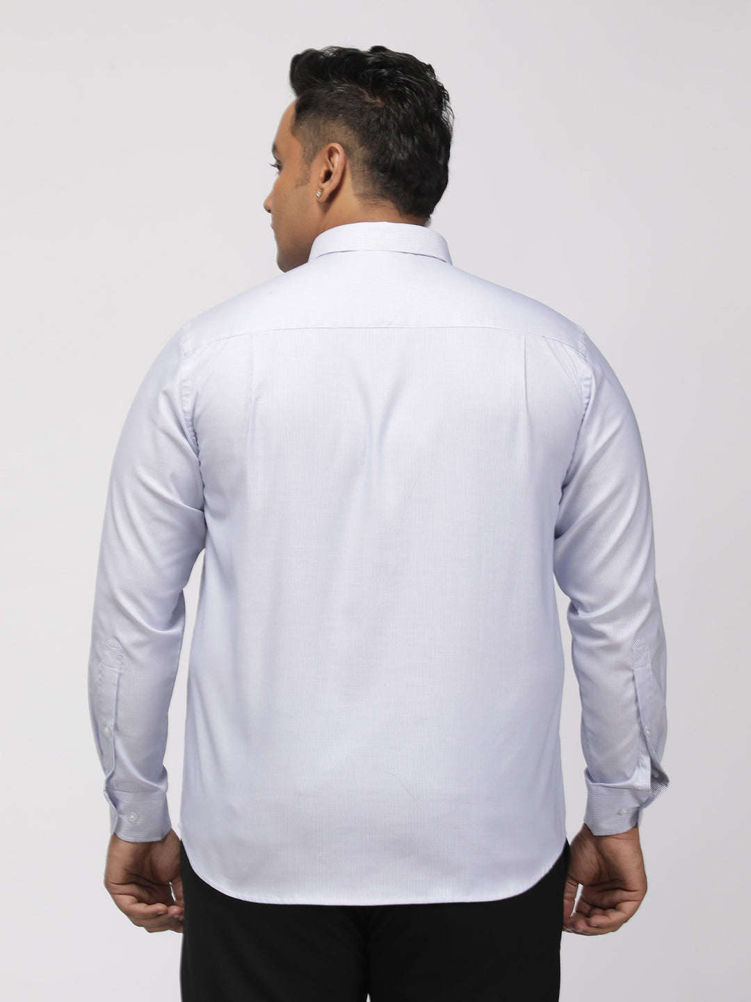 PLUS SIZE HALLMARK EASY CARE STRIPE SHIRT FOR MEN | XL-7XL