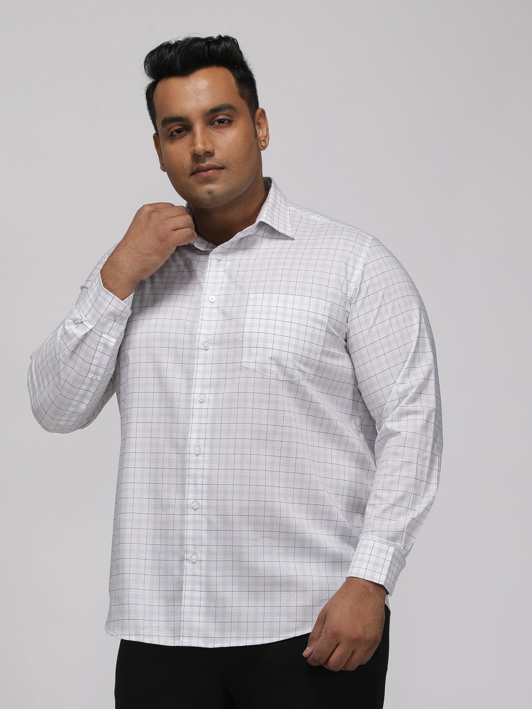 PLUS SIZE HALLMARK PREMIUM COTTON SHIRT FOR MEN | XL-7XL