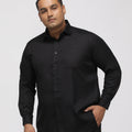 PLUS SIZE HALLMARK EASYCARE POWERBLACK  SHIRT FOR MEN | XL-7XL
