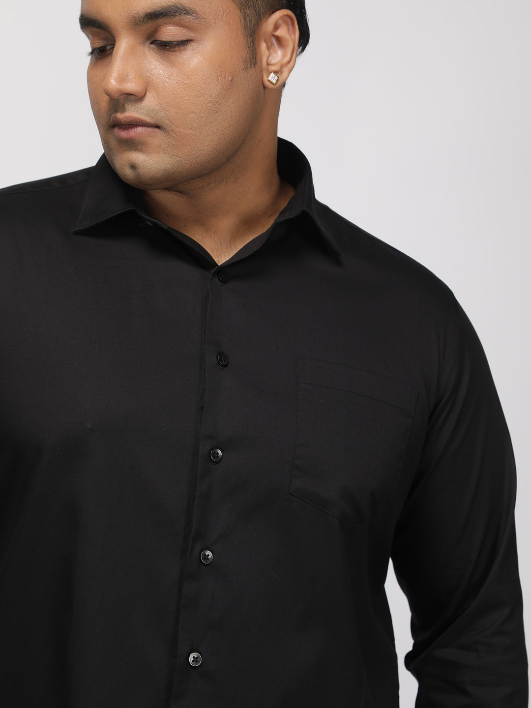 PLUS SIZE HALLMARK EASYCARE POWERBLACK  SHIRT FOR MEN | XL-7XL