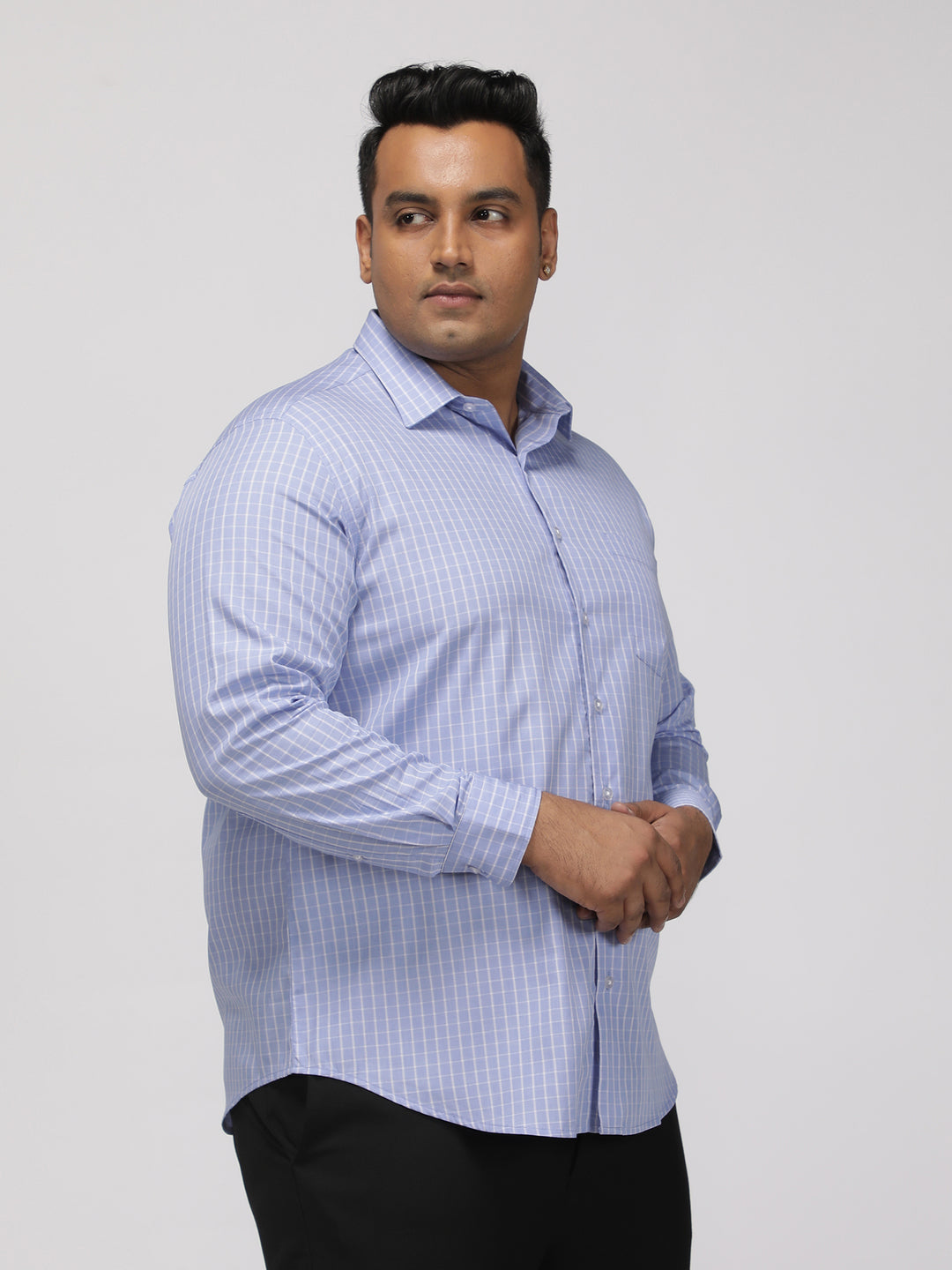 PLUS SIZE HALLMARK PREMIUM COTTON SHIRT FOR MEN | XL-7XL